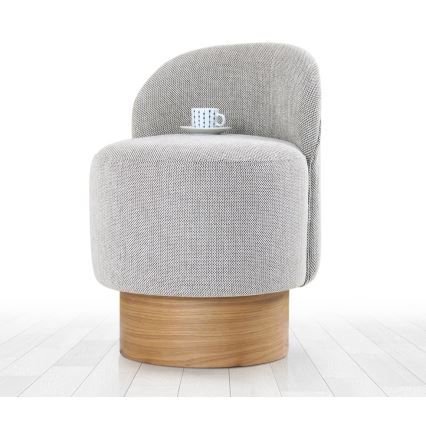 Παιδική πολυθρόνα RIKI 40x47 cm γκρι