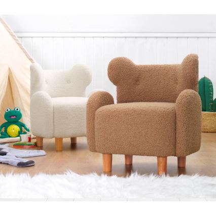 Παιδική πολυθρόνα TOBI λευκή