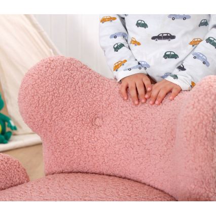 Παιδική πολυθρόνα TOBI ροζ