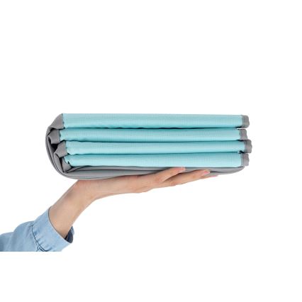 Παιδική ξηρή πισίνα με μπάλες, διάμετρος 80 εκ., μπλε/γκρι