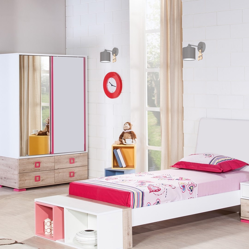 Παιδικό φως τοίχου BEAR 1xE27/60W/230V