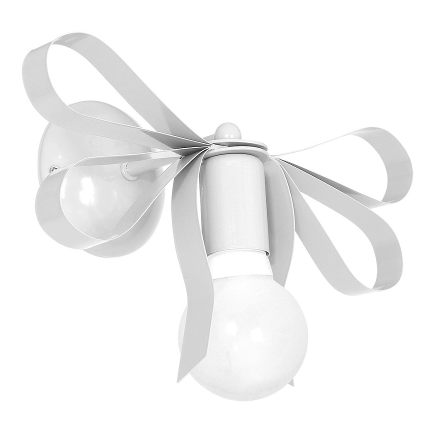 Παιδικό φως τοίχου NELA 1xE27/60W/230V λευκό