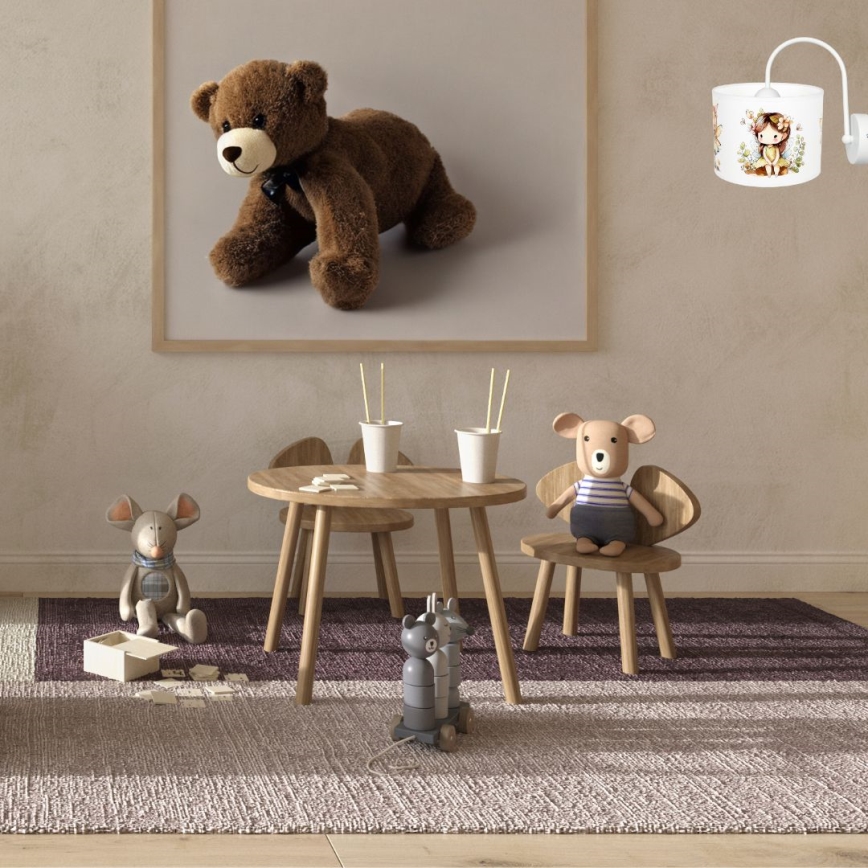 Παιδικό φωτιστικό τοίχου FAIRIES 1xE27/60W/230V