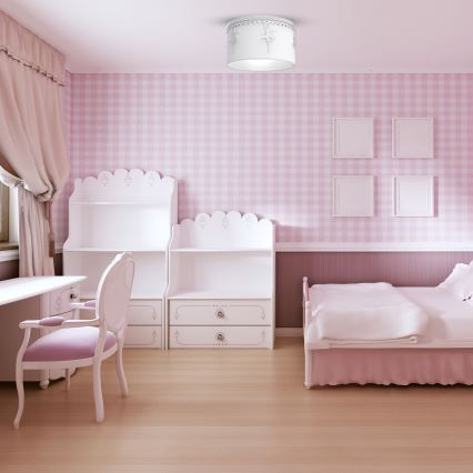 Παιδικό φωτιστικό οροφής BALLET 1xE27/60W/230V