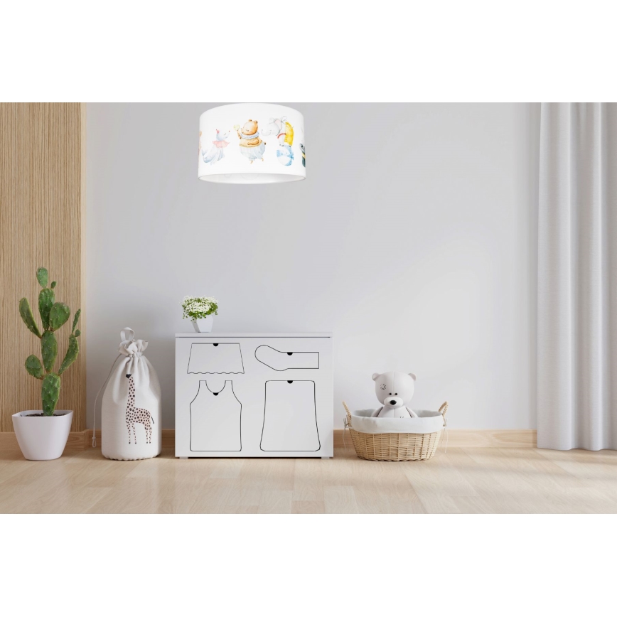 Παιδικό φωτιστικό οροφής CIRCUS 1xE27/60W/230V