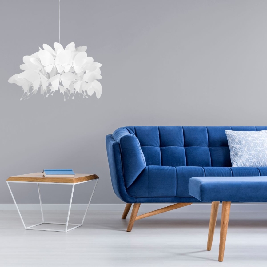 Παιδικό φωτιστικό οροφής FARFALLA 1xE27/60W/230V λευκό