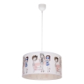 Παιδικό φωτιστικό οροφής GIRLS VIBES 1xE27/60W/230V Ø 40 cm για κορίτσια