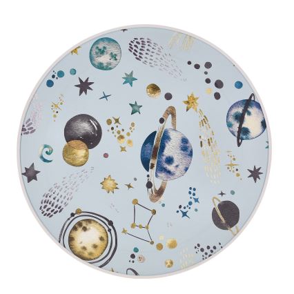 Παιδικό φωτιστικό οροφής KIDDY 2xE27/40W/230V λευκό/μπλε