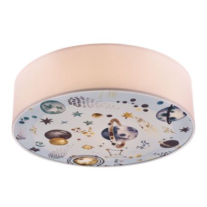 Παιδικό φωτιστικό οροφής KIDDY 2xE27/40W/230V λευκό/μπλε