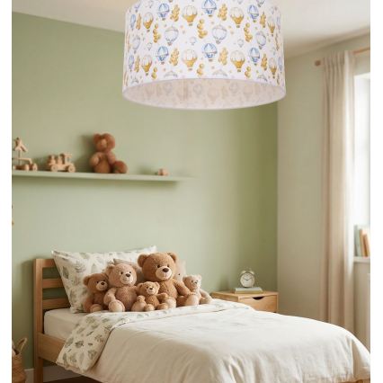 Παιδικό φωτιστικό οροφής KIDS ROOM 1xE27/60W/230V pr. 40 cm, μπαλόνια