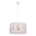 Παιδικό φωτιστικό οροφής KIDS ROOM 1xE27/60W/230V Ø 40 εκ., με ζωάκια
