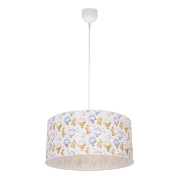 Παιδικό φωτιστικό οροφής KIDS ROOM 1xE27/60W/230V, διάμετρος 40 cm, σχέδιο με μπαλόνια