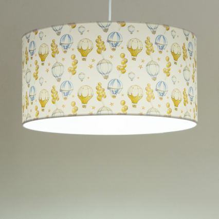 Παιδικό φωτιστικό οροφής KIDS ROOM 1xE27/60W/230V, διάμετρος 40 cm, σχέδιο με μπαλόνια