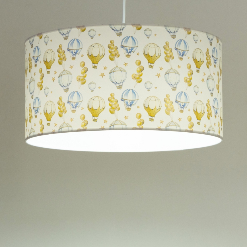 Παιδικό φωτιστικό οροφής KIDS ROOM 1xE27/60W/230V, διάμετρος 40 cm, σχέδιο με μπαλόνια