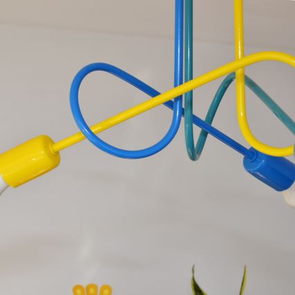 Παιδικό φωτιστικό οροφής LED OXFORD 3xE27/15W/230V