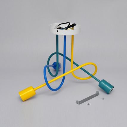 Παιδικό φωτιστικό οροφής LED OXFORD 3xE27/15W/230V