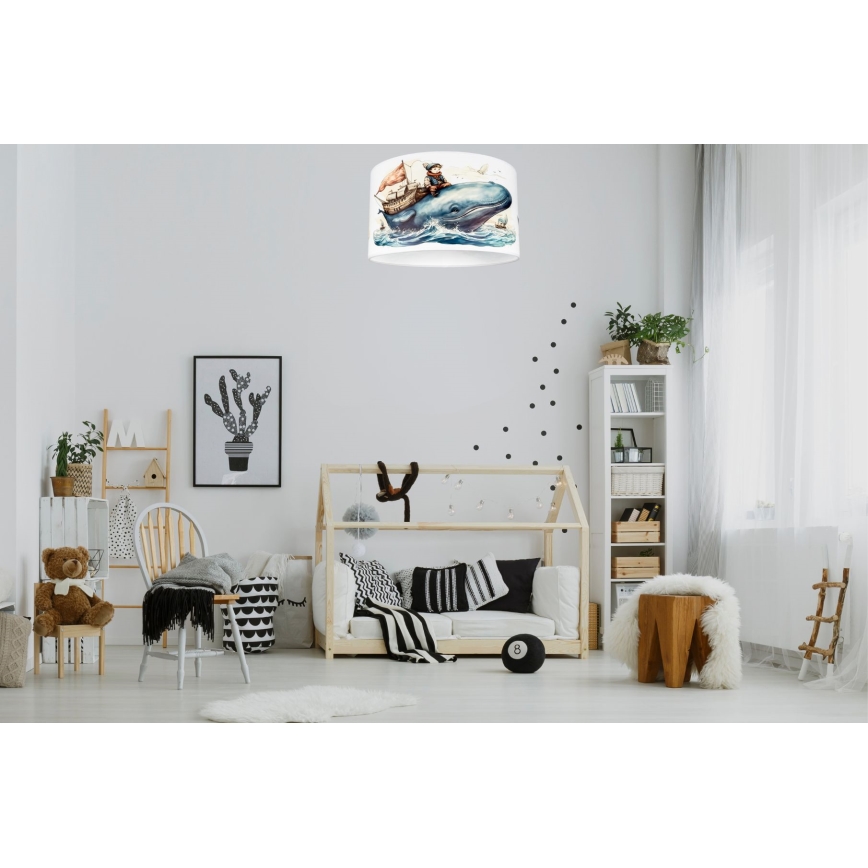 Παιδικό φωτιστικό οροφής OCEAN 1xE27/60W/230V