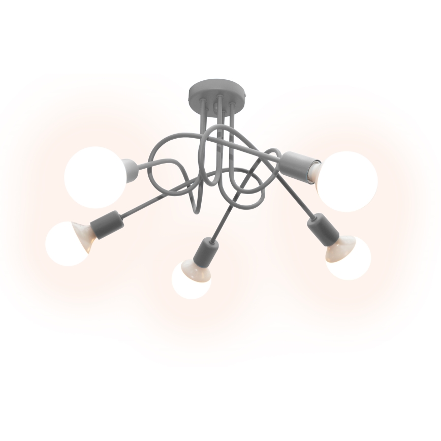 Παιδικό οροφής φωτιστικό OXFORD 5xE27/15W/230V