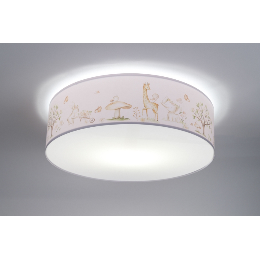 Παιδικό φωτιστικό οροφής SWEET DREAMS 2xE27/60W/230V διάμετρος 40 cm