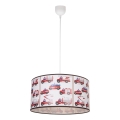 Παιδικό κρεμαστό φωτιστικό KIDS ROOM 1xE27/60W/230V, διάμ. 40 cm — θέμα: πυροσβέστες