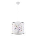 Παιδικό κρεμαστό φωτιστικό οροφής OWLS 1xE27/15W/230V διάμετρος 30 cm owls