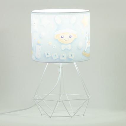 Παιδικό επιτραπέζιο φωτιστικό KIDS ROOM 1xE27/60W/230V διάμ. 18 εκ. αστροναύτης