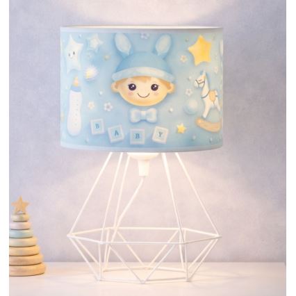 Παιδικό επιτραπέζιο φωτιστικό KIDS ROOM 1xE27/60W/230V διάμ. 18 εκ. αστροναύτης