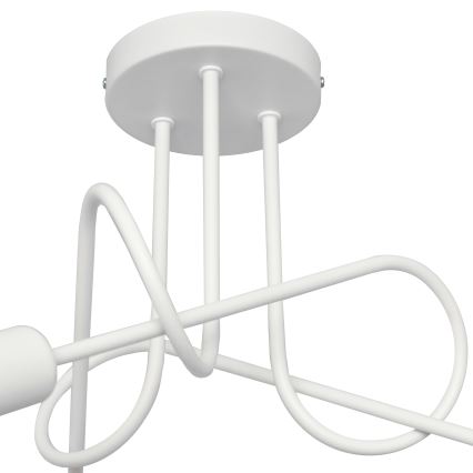 Παιδικό επιτοίχιο φωτιστικό OXFORD 3xE27/15W/230V λευκό