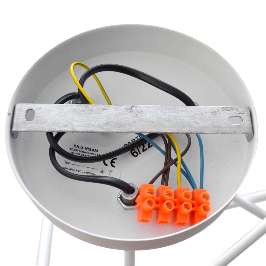 Παιδικό επιτοίχιο φωτιστικό OXFORD 3xE27/15W/230V λευκό