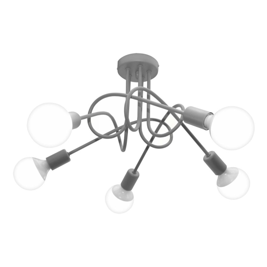 Παιδικό οροφής φωτιστικό OXFORD 5xE27/15W/230V