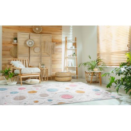 Παιδικό χαλί PIAR 160x230 cm πολύχρωμο/πουά