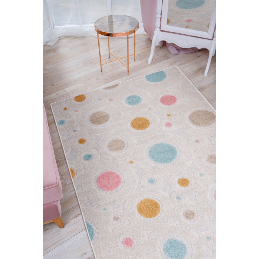 Παιδικό χαλί PIAR 160x230 cm πολύχρωμο/πουά