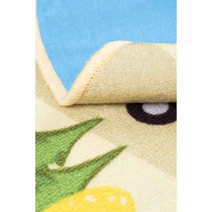 Παιδικό χαλί STELLA STREETS 120 εκ. μπεζ/πόλη