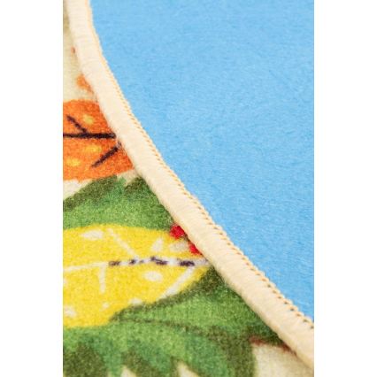 Παιδικό χαλί STELLA STREETS 120 εκ. μπεζ/πόλη