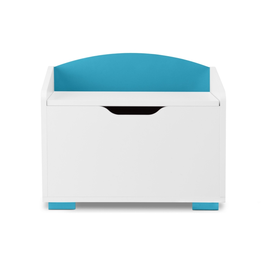 Παιδικό αποθηκευτικό δοχείο PABIS 50x60 εκ. λευκό/μπλε