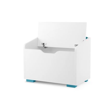 Παιδικό αποθηκευτικό δοχείο PABIS 50x60 εκ. λευκό/μπλε