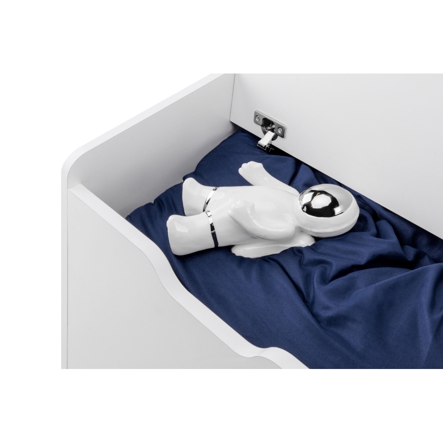 Παιδικό αποθηκευτικό δοχείο PABIS 50x60 εκ. λευκό/μπλε