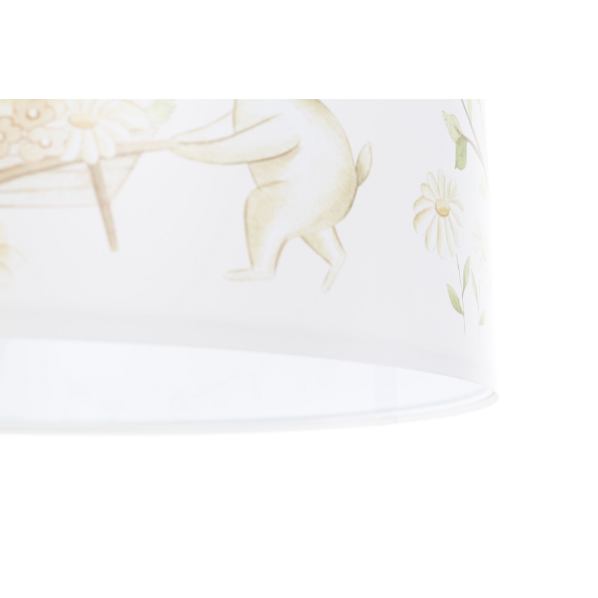 Παιδικός κρεμαστό πολύφωτο με συρματόσχοινο SWEET DREAMS 1xE27/60W/230V διάμετρος 30 cm