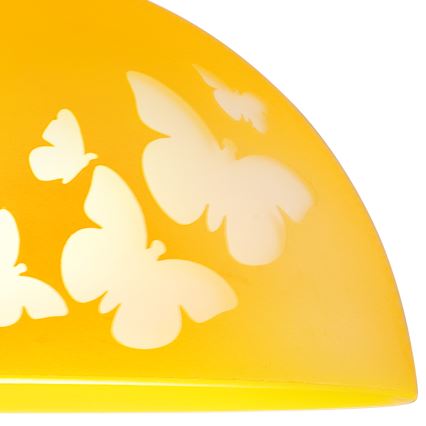 Παιδικός κρεμαστό πολύφωτο με σχοινί 1xE27/60W/230V