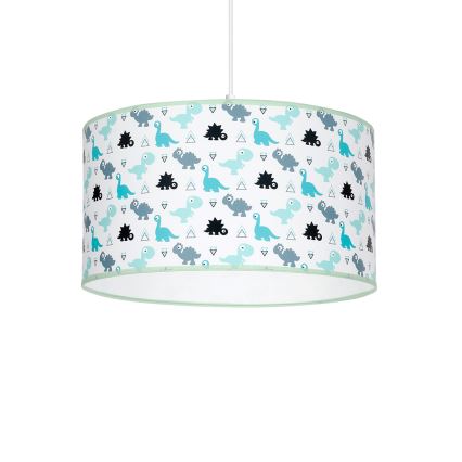 Παιδικός κρεμαστό πολύφωτο με σχοινί DINO 1xE27/60W/230V