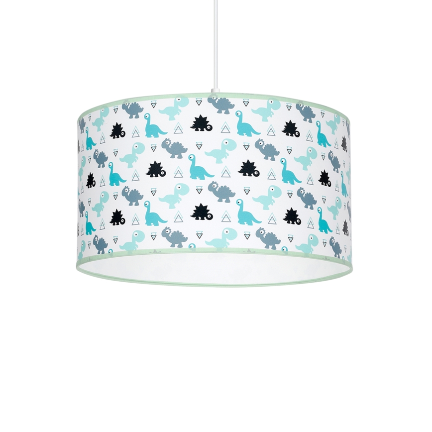 Παιδικός κρεμαστό πολύφωτο με σχοινί DINO 1xE27/60W/230V
