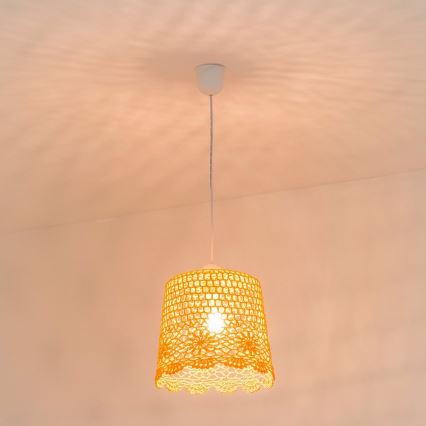 Παιδικός κρεμαστό πολύφωτο με σχοινί NONNA 1xE27/60W/230V