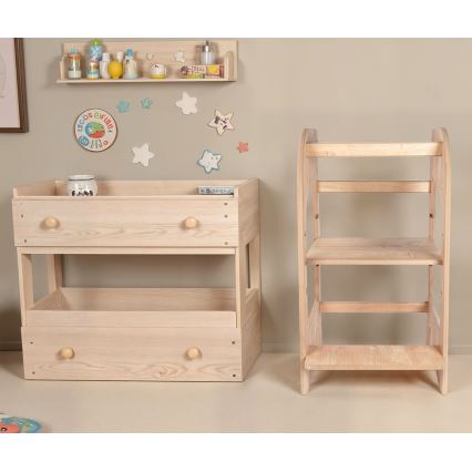 Παιδικός πύργος μάθησης 90x50 cm καφέ