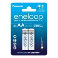 Panasonic - 2 τμχ Επαναφορτιζόμενη μπαταρία AA Eneloop 2000 mAh