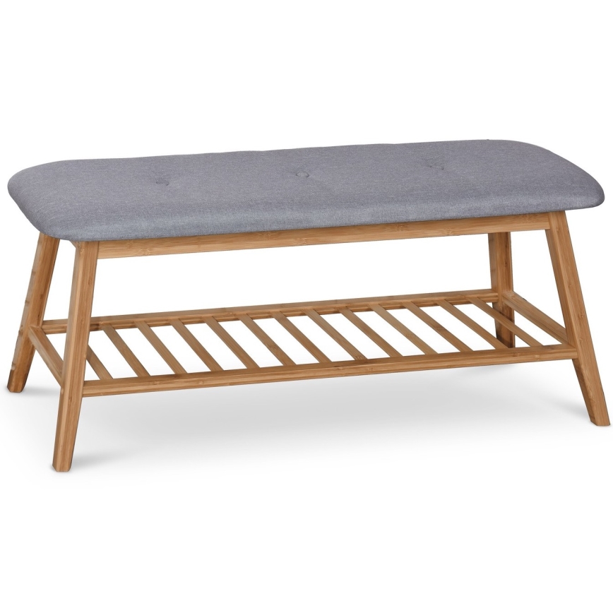 Παπουτσοθήκη 44x100 cm γκρι/μπεζ