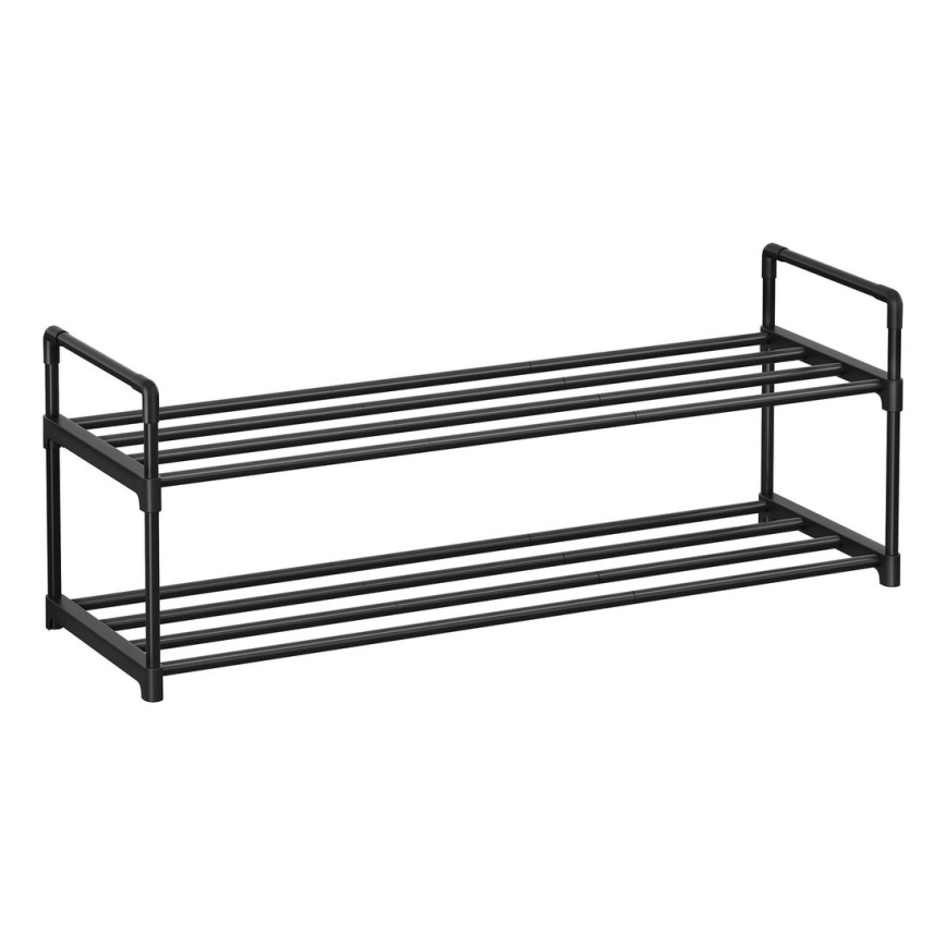 Παπουτσοθήκη ALVORO μαύρη