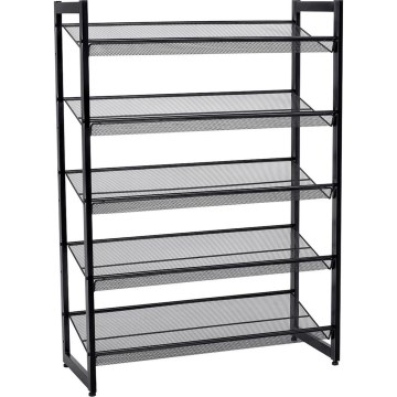 Παπουτσοθήκη ALVORO μαύρη