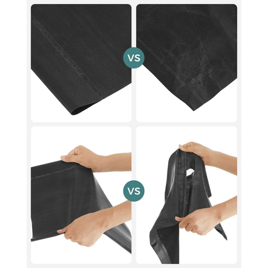 Παπουτσοθήκη ALVORO, μαύρη