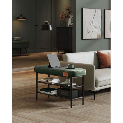 Παπουτσοθήκη ANDOR πράσινη/μαύρη