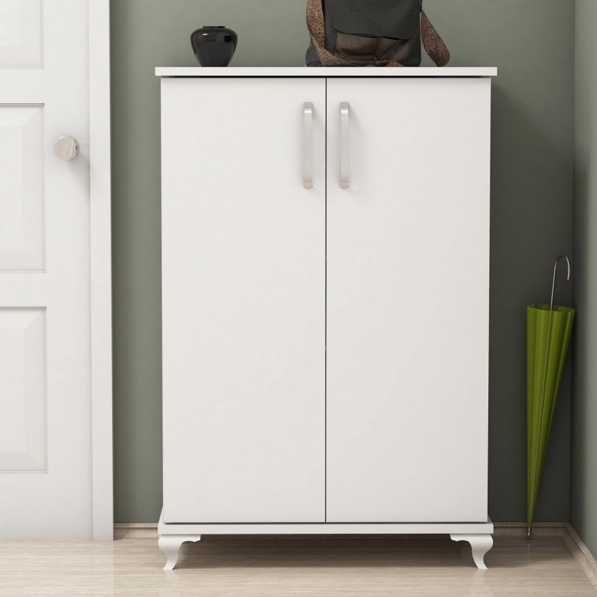 Παπουτσοθήκη ASTA 100x72 cm λευκή